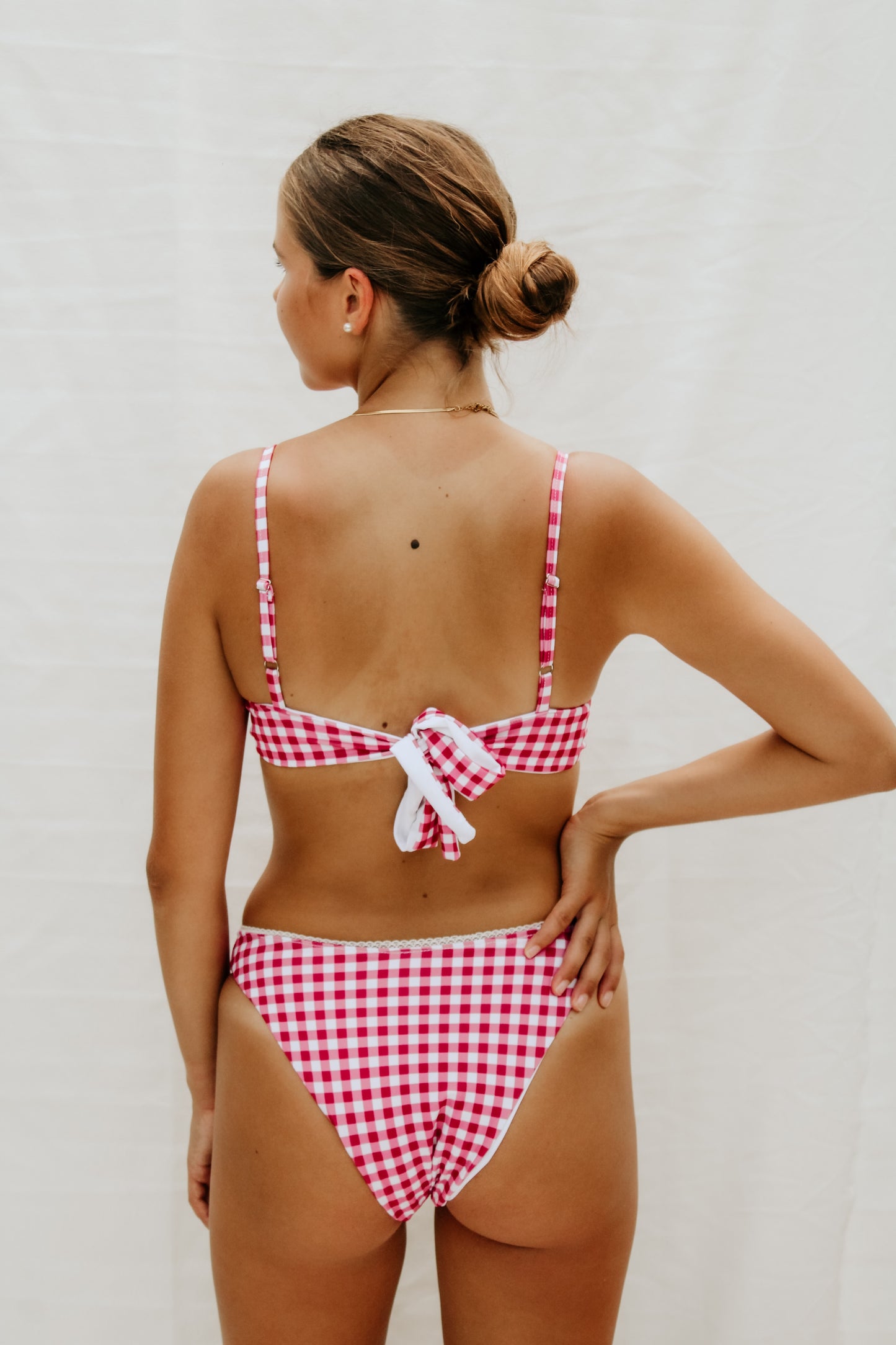 Maeve bottom | Red Gingham