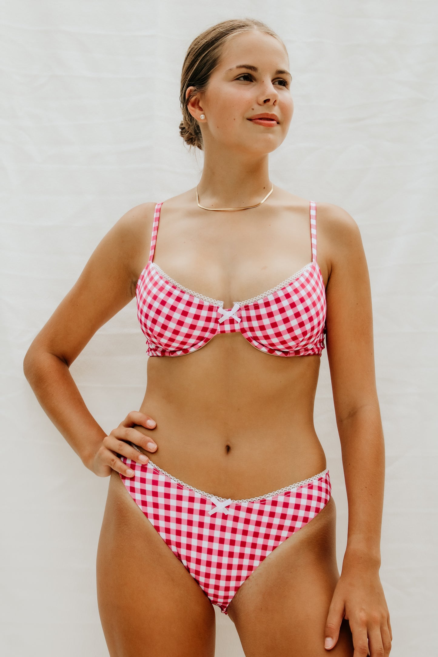 Maeve bottom | Red Gingham