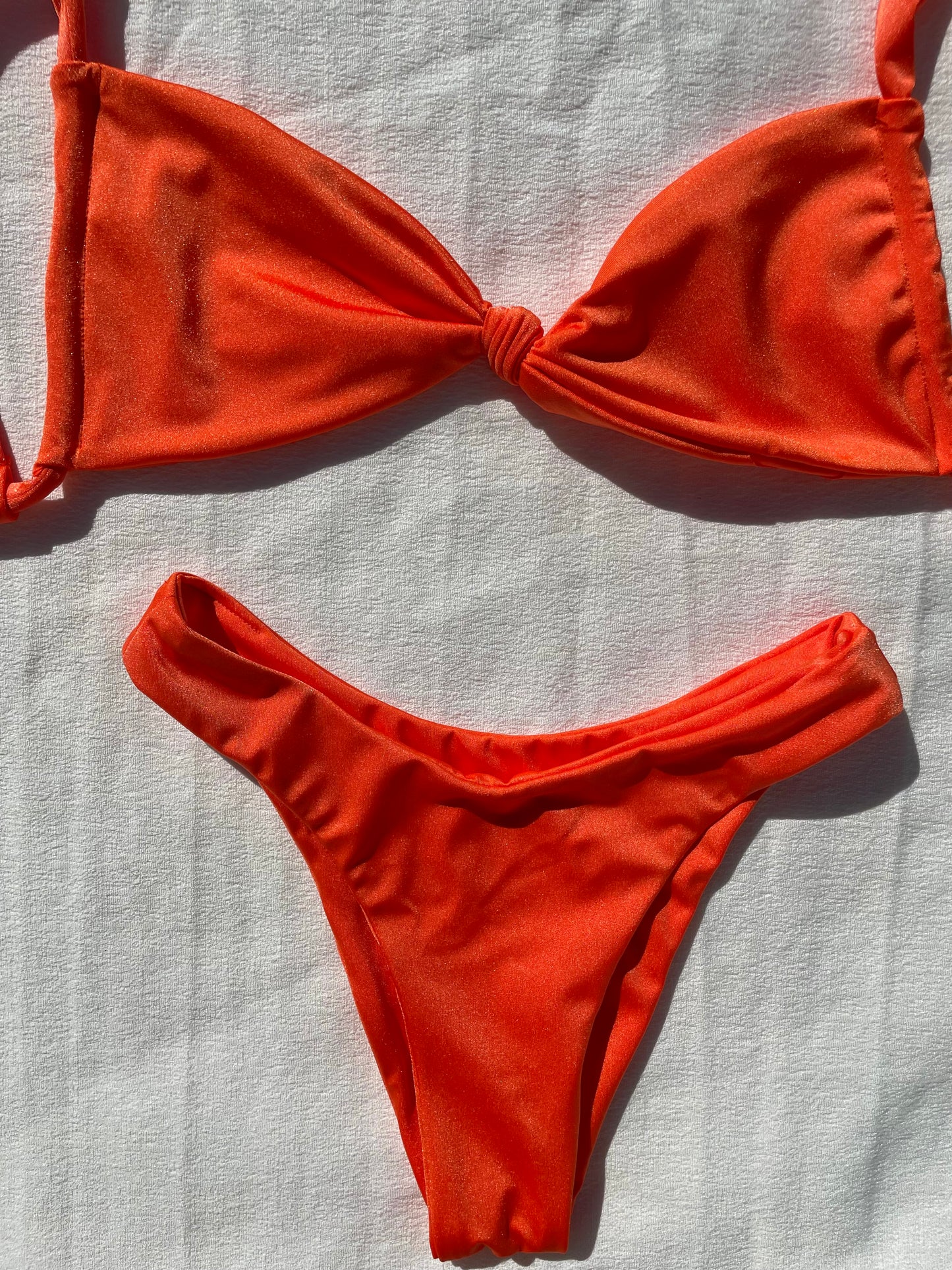 Hazel top | Shimmer Orange